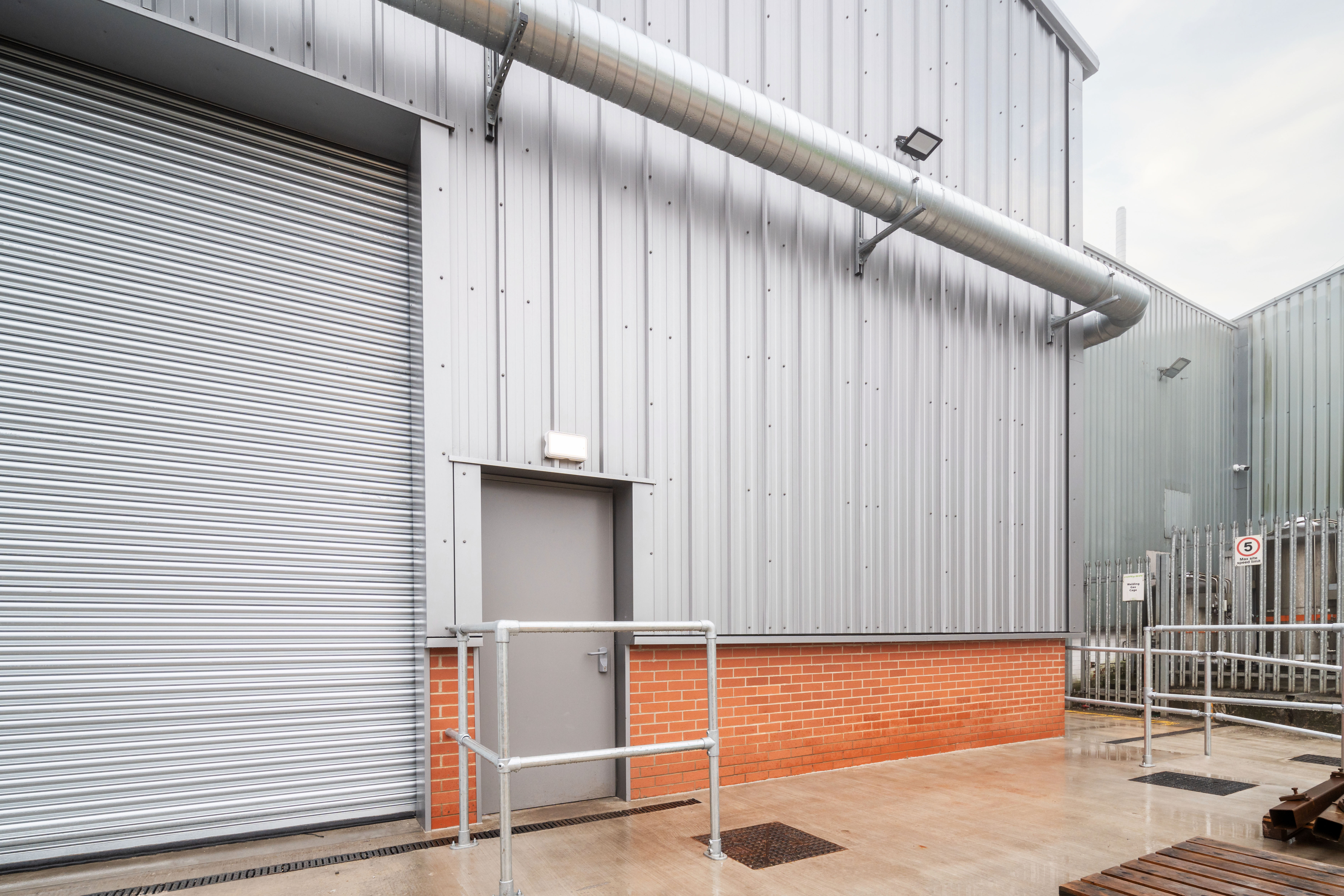 Covered Link to Existing Plant